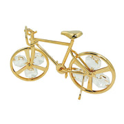 Track Bicyle With Crystal Elements