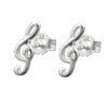 Earstuds Clef Silver 925