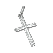 Pendant Small Cross Shiny Silver 925