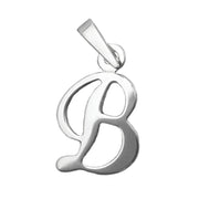 Pendant Initial B Silver 925