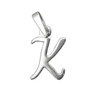 Pendant Initial K Silver 925