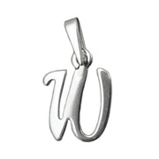 Pendant Initial W Silver 925