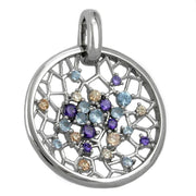 Pendant Dream Catcher Multicolour Silver 925