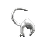 Nose Screw Springing Dolphin Silver 925