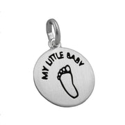 Pendant Engraved - My Little Baby - Silver 925