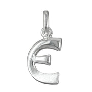 Pendant Initial E Silver 925