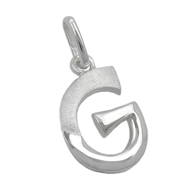 Pendant Initial G Silver 925