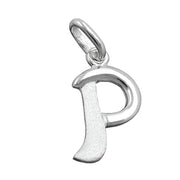 Pendant Initial P Silver 925