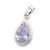 Pendant Zirconia Violet- Lavendel Silver 925