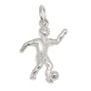 Pendant Football Player Silver 925