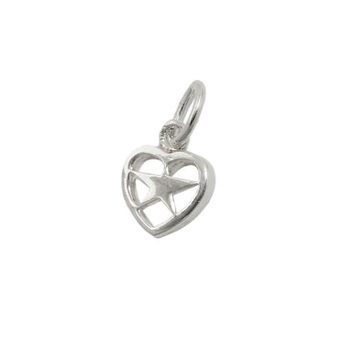Pendant Heart With Star Silver 925