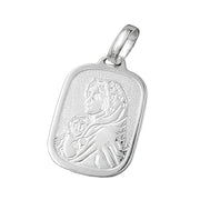 Religious Medal Mother Mary Silver 925
