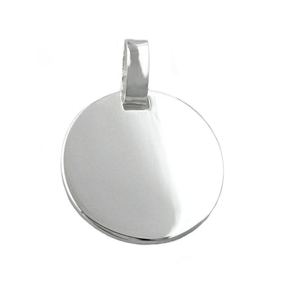 Pendant To Be Engraved 16mm Silver 925