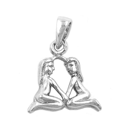 Zodiac Pendant Gemini Silver 925