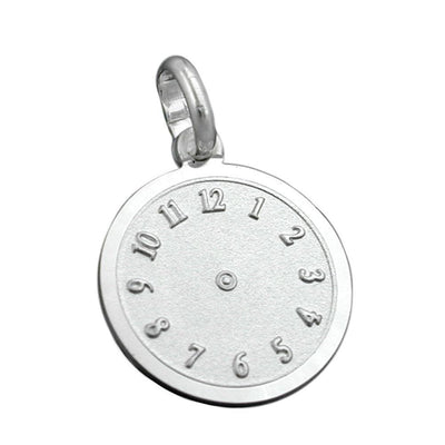 Baby's Christening with extra Circle Charm Pendant, Silver 925