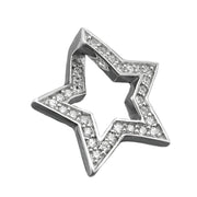 Pendant Star With Zirconia Silver 925