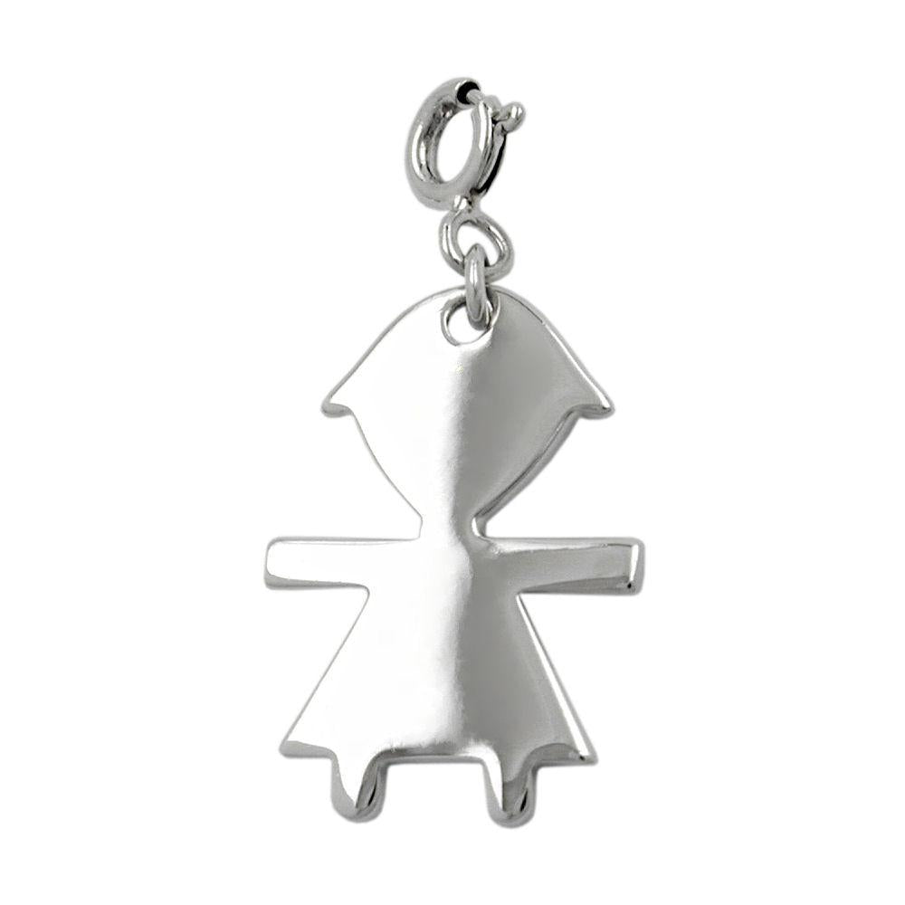 Pendant Girl-woman Silver 925