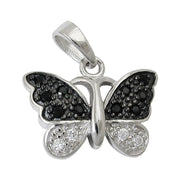 Pendant Butterfly Zirconia Silver 925