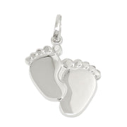 Pendant Two Feets Silver 925