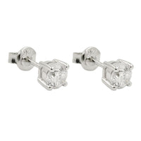 Earrings Studs Zirconia Silver 925
