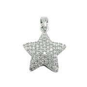 Pendant Star Multi-colored Silver 925