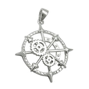 Pendant Wind Rose Silver 925