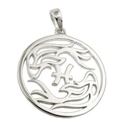 Zodiac Pendant Pisces Silver 925