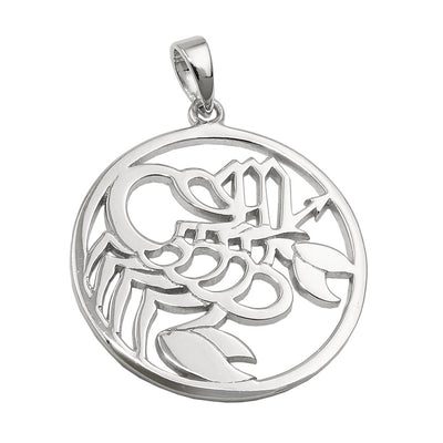 Zodiac Pendant Scorpio Silver 925