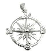 Pendant Wind Rose Silver 925