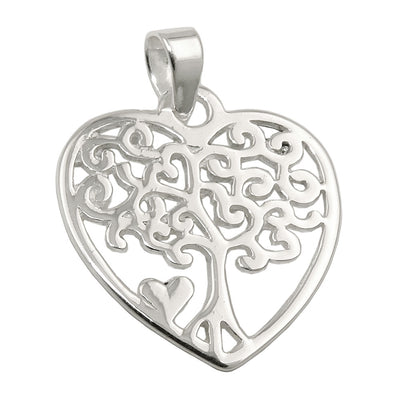 Pendant Heart With Three Silver 925