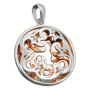 Pendant Redgold-plated Silver 925