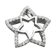 Pendant Star Zirconias Silver 925