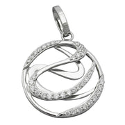 Pendant With Zirconias Silver 925