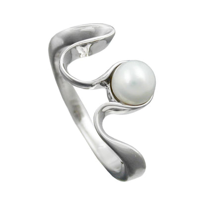 Ring, With Fresh Water Pearl, Silver 925