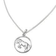 Set Zodiac Aries + Chain Silver 925