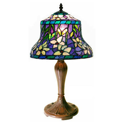 Tiffany-style Blue Table Lamp