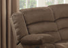 Brown Contemporary Polyester RecliningLiving Room  Sofa