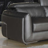 Brown 2 Piece Leather Living Room Sectional