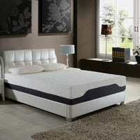 11.5" Queen Plush Pocketed Coil Mattress with Cool Gel Memory Foam