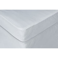 Full White Waterproof Hypoallergenic Polyester Premium Mattress Protector