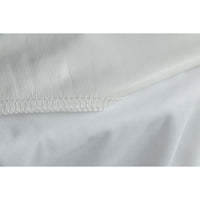 Full White Waterproof Hypoallergenic Polyester Premium Mattress Protector