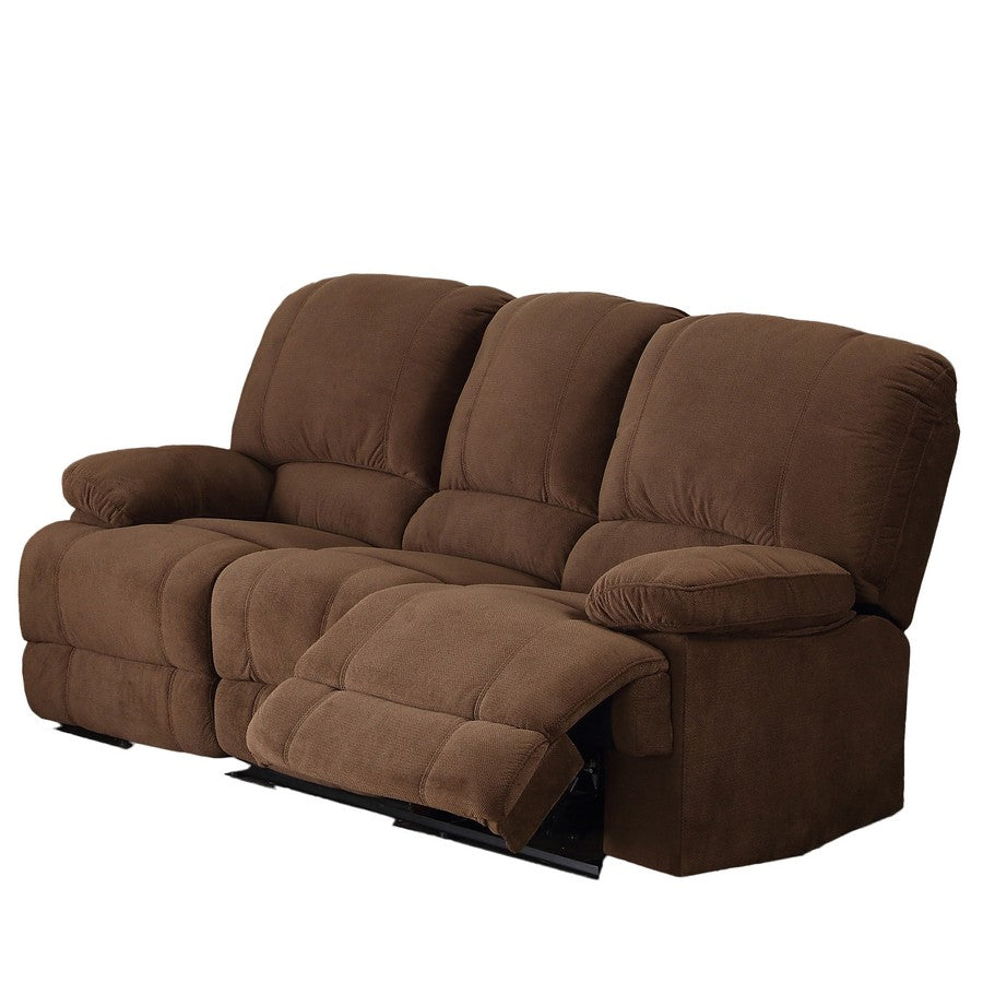 Brown Select Hardwoods Reclining Living Room Sofa