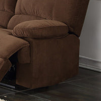Brown Select Hardwoods Reclining Living Room Sofa