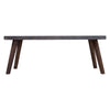 78.7" X 39.5" X 29.5" Cement And Natural Poly Dining Table