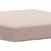 30.3" x 30.3" x 3.9" Taupe, Sunproof Fabric, Foam, Beach Seat Cushion