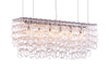 Clear Glass Hanging Baubles Chandelier