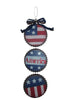 3 Bottle Cap Americana Metal Wall decor