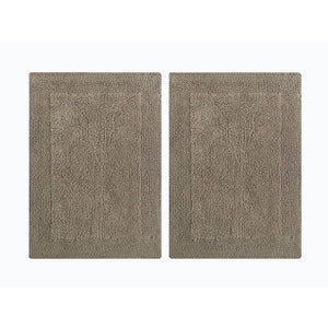 Splendor Reversible Step Out Bath Mat Rug Set- 2 Pc