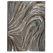 Notable Swirls Design Wooden Wall Art decor, Multicolor