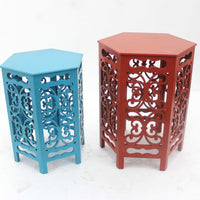 Multi-Color Traditional Style Tea Table Set